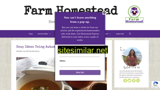 farmhomestead.com alternative sites