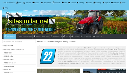 farmingsimulator22mods.com alternative sites