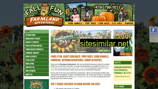 farmlandadventures.com alternative sites