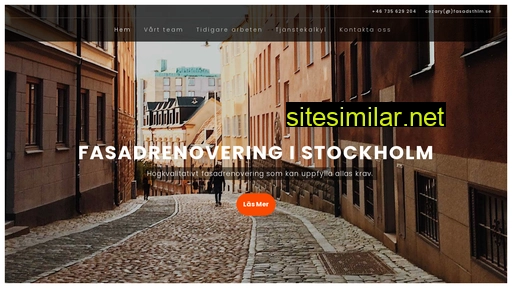 fasadrenoveringstockholm.com alternative sites