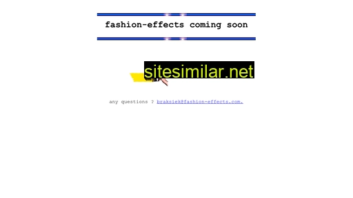 fashion-effects.com alternative sites