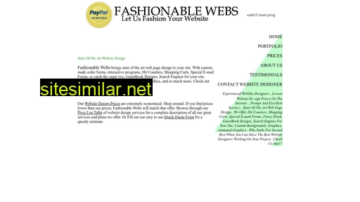 fashionablewebs.com alternative sites