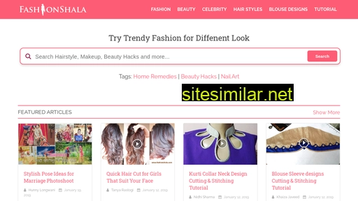 fashionshala.com alternative sites