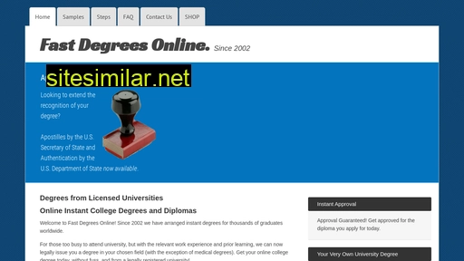 fast-degrees-online.com alternative sites