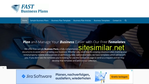 fastbusinessplans.com alternative sites