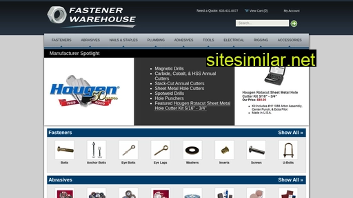 fastener-warehouse.com alternative sites