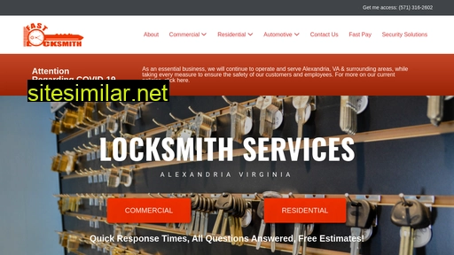 fastlocksmithdc.com alternative sites