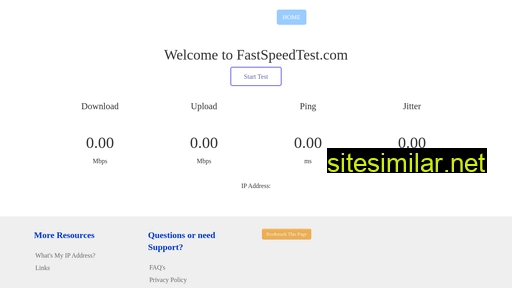fastspeedtest.com alternative sites