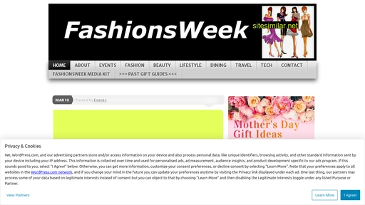 fashionsweek.wordpress.com alternative sites