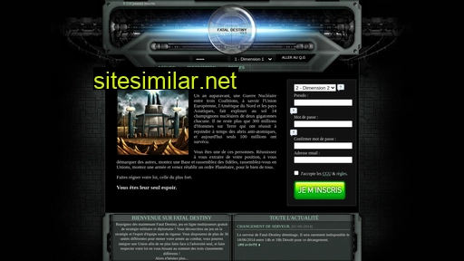 fatal-destiny.com alternative sites