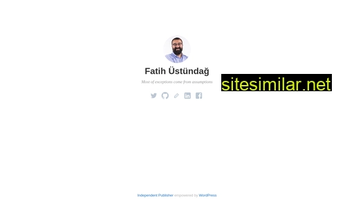fatihustundag.com alternative sites