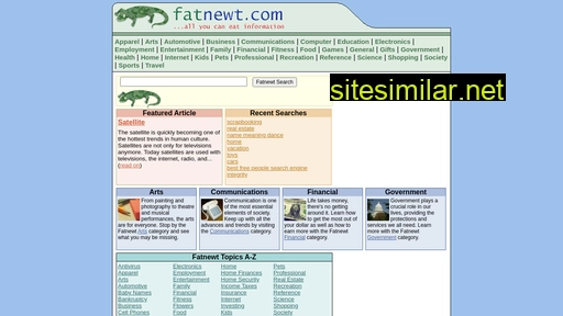 fatnewt.com alternative sites