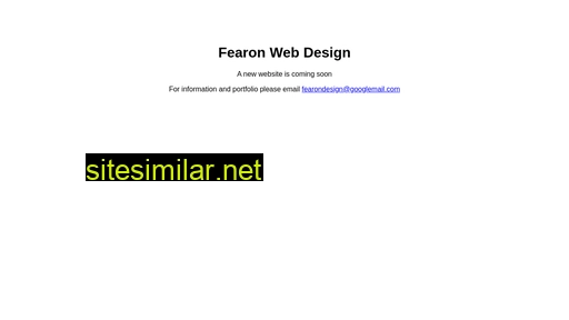 fearonwebdesign.com alternative sites