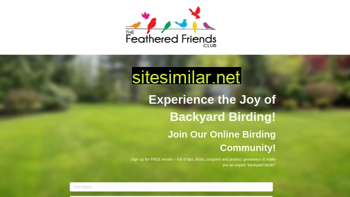 Featheredfriendsclub similar sites