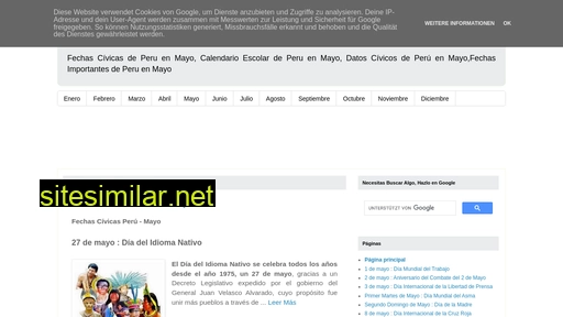 fechas-civicas-peru-mayo.blogspot.com alternative sites