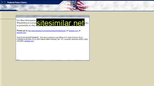 federalfalseclaim.com alternative sites