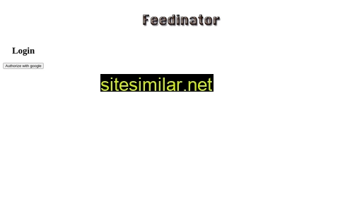 feedinator.com alternative sites
