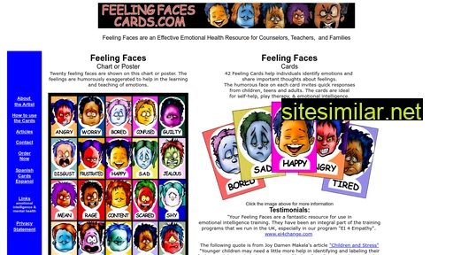Feelingfacescards similar sites