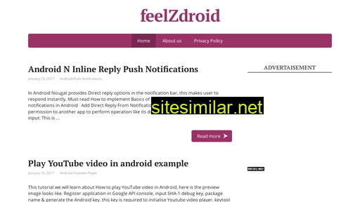 feelzdroid.com alternative sites