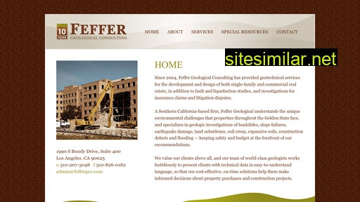 feffergeo.com alternative sites