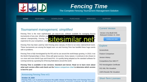fencingtime.com alternative sites