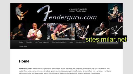 fenderguru.com alternative sites