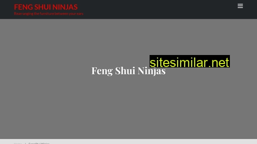 Fengshuininjas similar sites