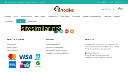 ferrobike.com alternative sites