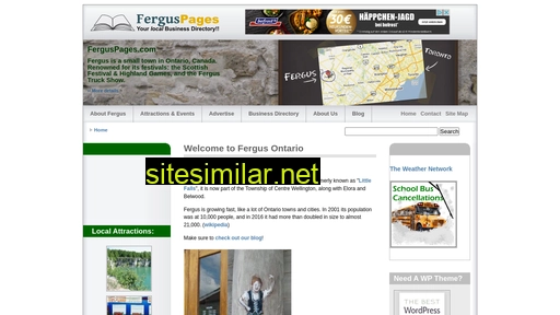 fergus-ontario.com alternative sites