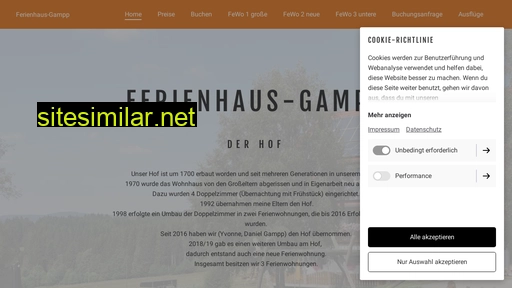 ferienhaus-gampp.com alternative sites
