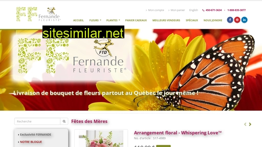 fernandefleuriste.com alternative sites