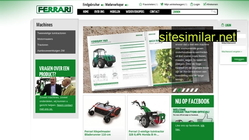 ferrari-tractoren.com alternative sites