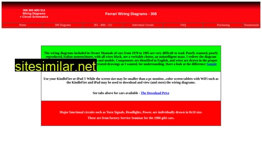 ferrari308gtbi.com alternative sites