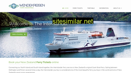 ferrynewzealand.com alternative sites