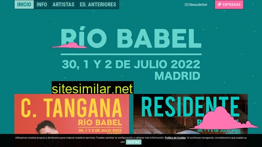 festivalriobabel.com alternative sites