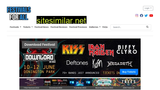 festivalsforall.com alternative sites