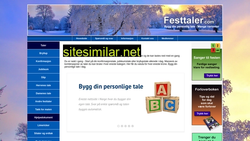 festtaler.com alternative sites