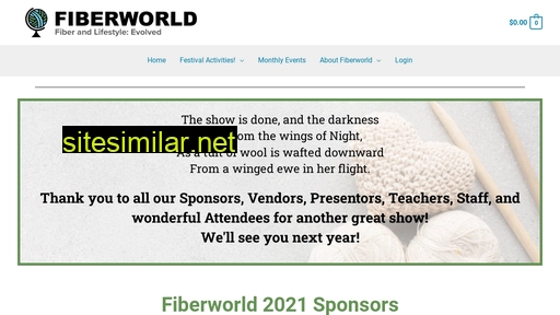 fiberworldshow.com alternative sites