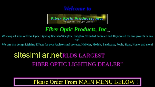 fiberopticproducts.com alternative sites