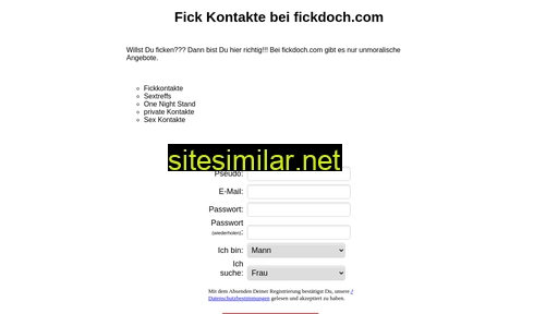 fickdoch.com alternative sites