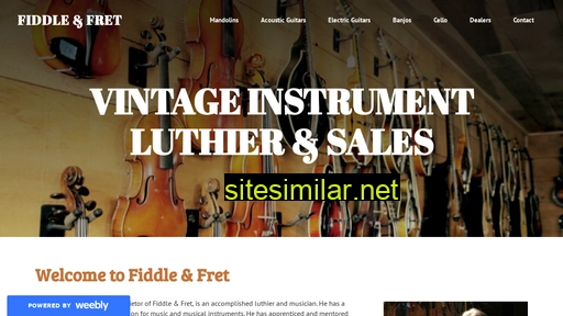 Fiddleandfret similar sites