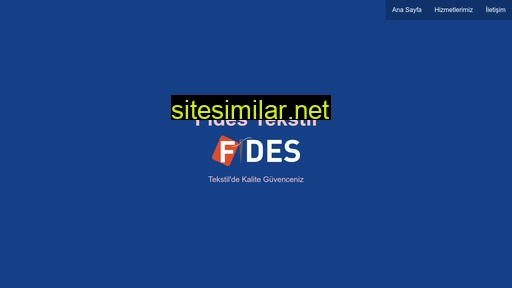 fidestekstil.com alternative sites
