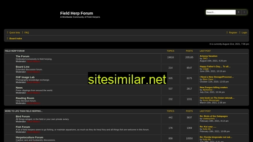 fieldherpforum.com alternative sites
