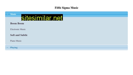 fifthsigma.com alternative sites