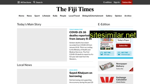 Fijitimes similar sites