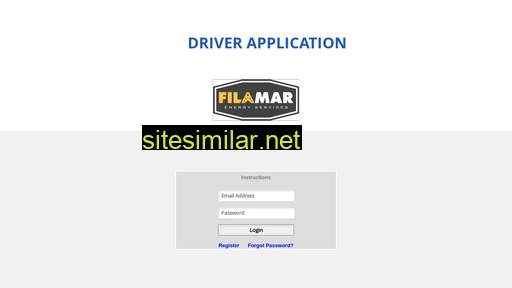 Filamardriverapp similar sites