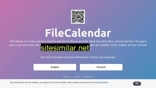 Filecalendar similar sites