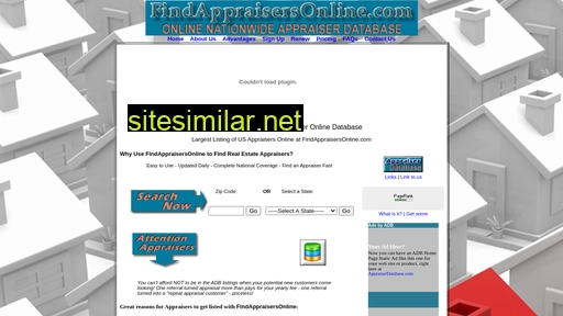 Findappraisersonline similar sites