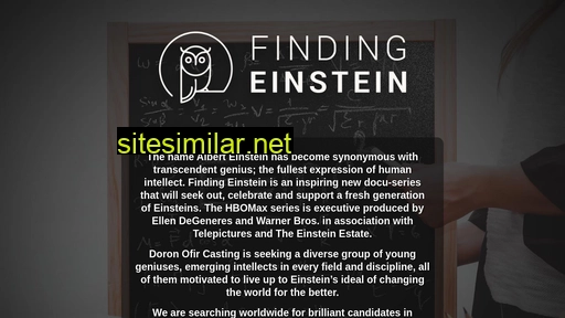 findingeinsteincasting.com alternative sites