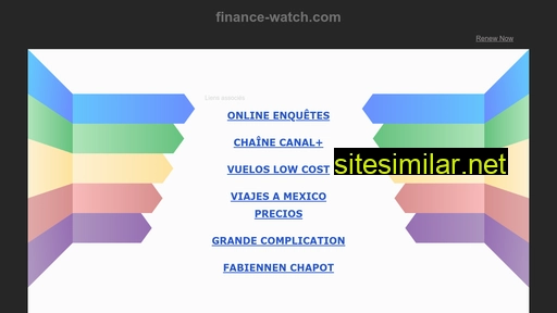 finance-watch.com alternative sites